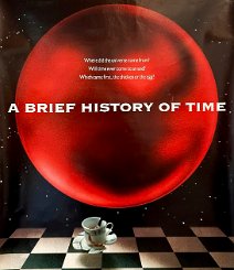 A Brief History of Time Rolled double-sided onesheet. Such a creative design! C6/C7 due to some edgewear and scattered compression marks. Thus, $10.00