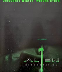 Alien Resurrection Rolled double-sided onesheet. A prominent green etherial glow when displayed in a lightbox. C8/C9 $10.00