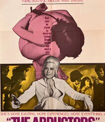 The Abductors This is the original 1972 U.S. theatrical one-sheet for the second film in the Ginger trilogy, following Ginger (1971) and preceding Girls Are for Loving...