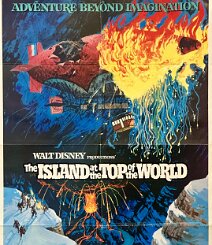 The Island at the Top of the World An original U.S. onesheet for Robert Stevenson's ambitious 1974 Walt Disney fantasy adventure The Island at the Top of the World , starring David Hartman,...