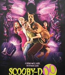 Scooby-Doo Rolled double-sided onesheet. A fun poster and very pretty when displayed in a lightbox. C9 $15.00